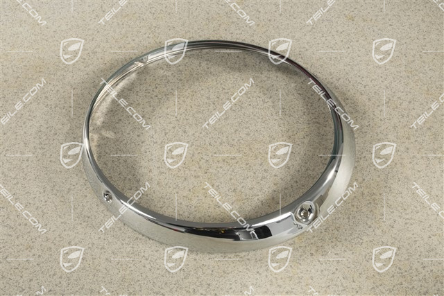 Headlamp ring, chrome-plated, L=R