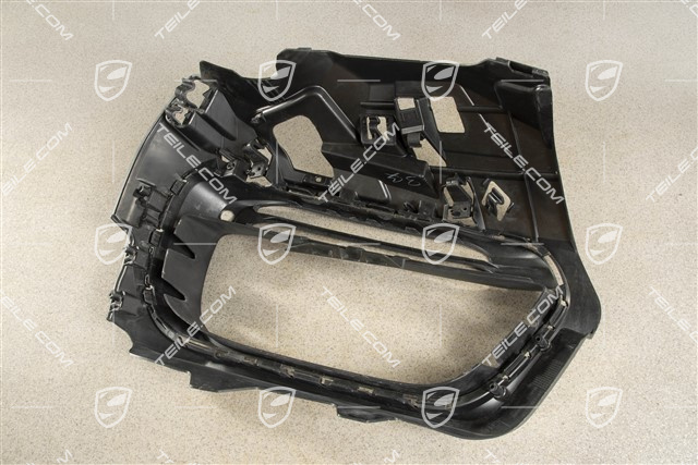 Rama mocująca, boczna, czarny mat, L