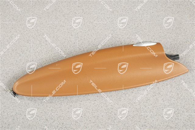 Deckel, Ablagefach, Leder, Braun/Natur, R