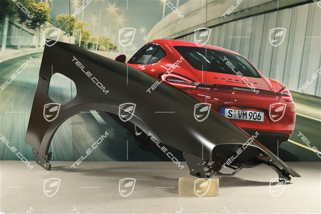 Wing / Fender, front, Charging cap / lid electrically operated, R