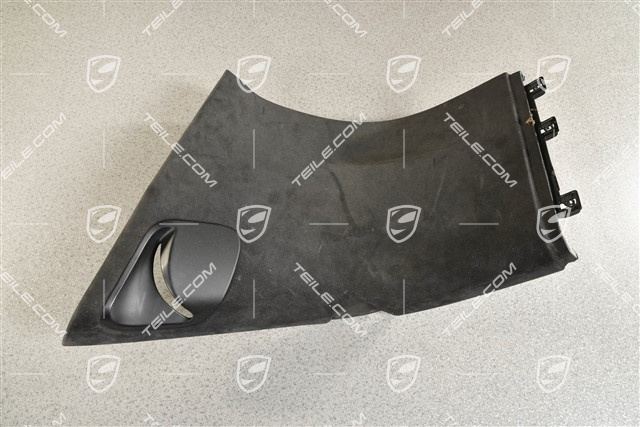 Verkleidung von B-Säule, Schwarz, Targa, L