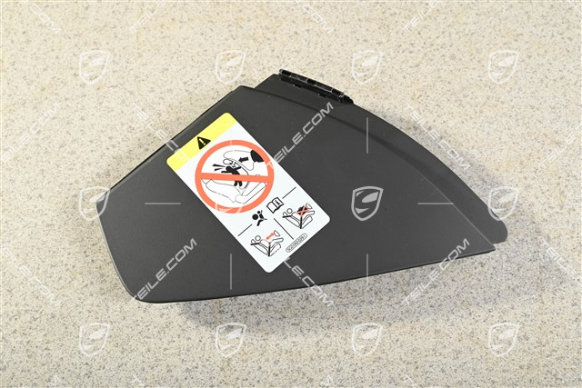 Blende für Schalttafelverkleidung Untertail, Schwarz, R