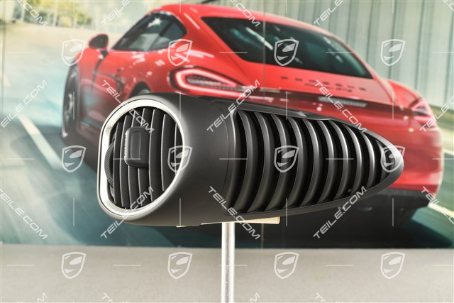 Kratka nawiewu, czarna, L