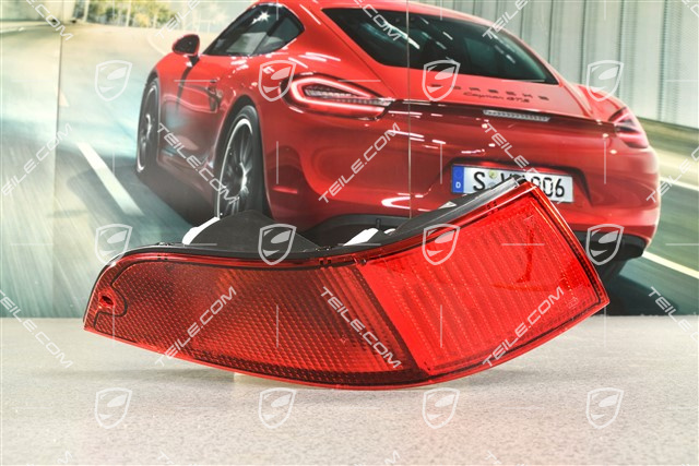 Lampa tylna, czerwona, L (pęknięcie)