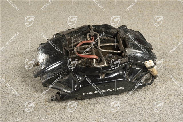 Zacisk hamulcowy, bez klocków, C2, czarny, R