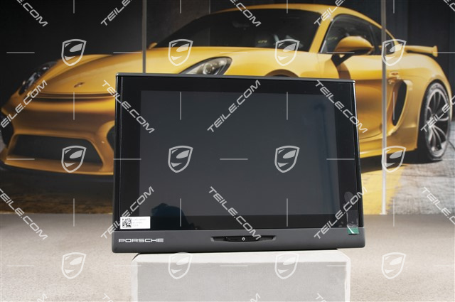 Zestaw multimedialny tylnych foteli, Czarny