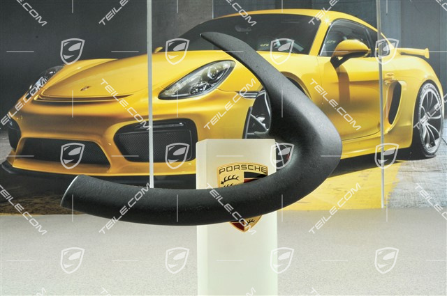 Abdeckung vom Griff, innen, schwarzes Leder, L Abdeckung vom Griff, innen, schwarzes Leder, L