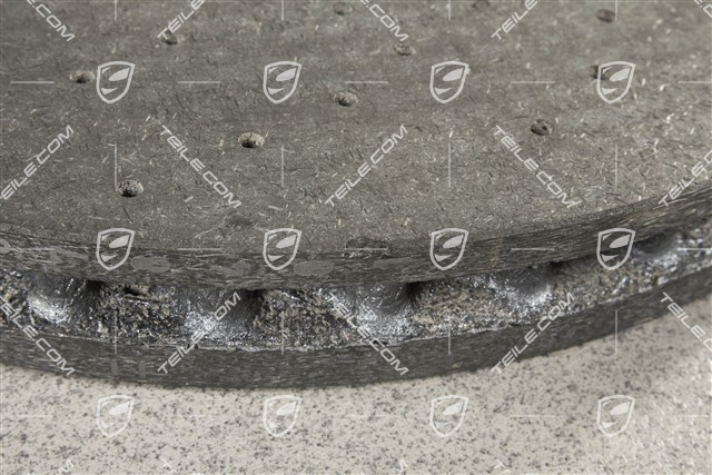 PCCB Ceramic Brake disc, "20-Zoll Plus", 420mm, front, slight damage (photo), R