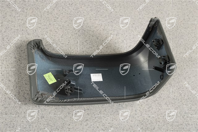 Handschuhkasten Blende, Kunstleder, Steingrau