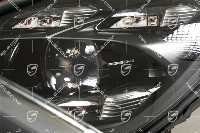 LED-Matrix reflektory, zestaw, PDLS, czarne, L+R