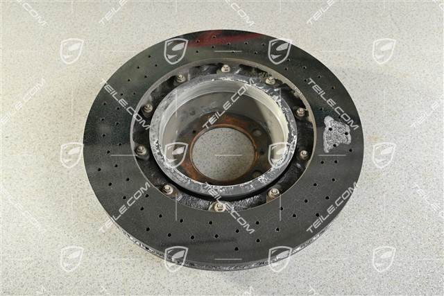 PCCB-Bremsscheibe, 19 Zoll, beschädigt, R