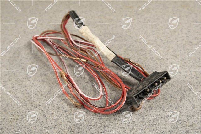 Coupe, Wiring harness for heated rear window