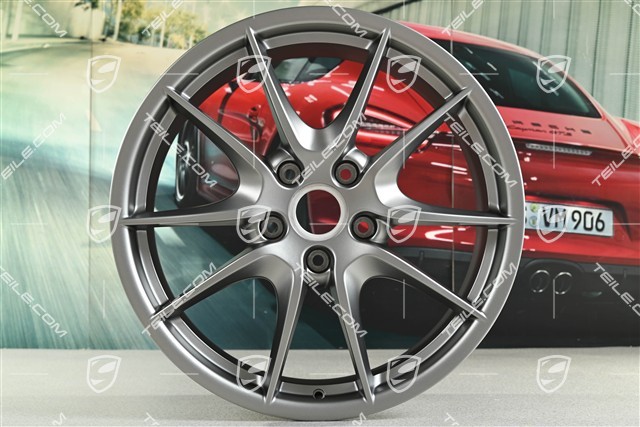 20" Felge, Carrera S III, Platinum-Seidenmatt, 8J x 20 ET57