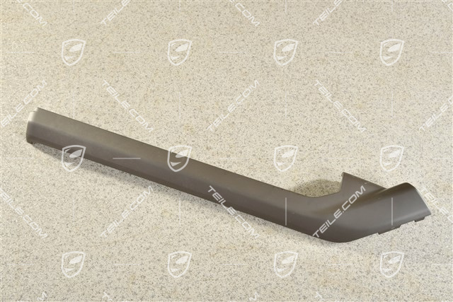 Türverkleidung Zuziehgriff, Abdeckblende, Achatgrau, L