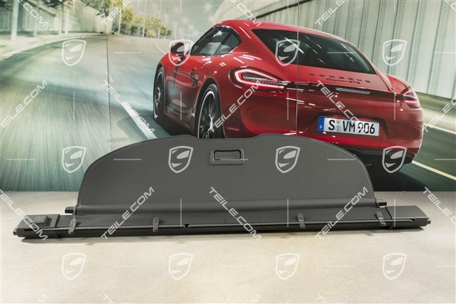 Kofferraumabdeckung, Schwarz