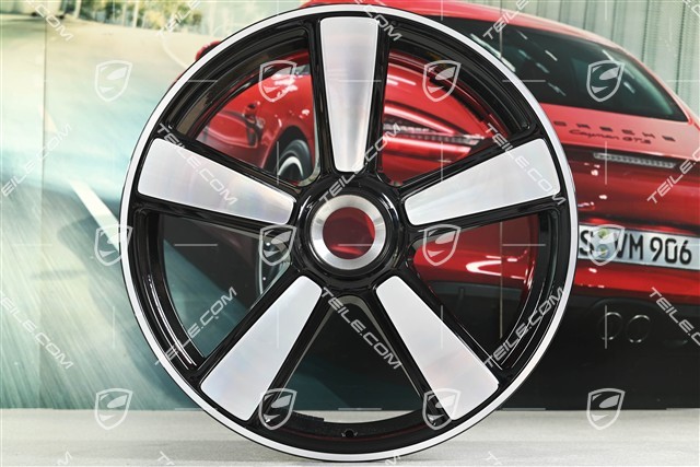 20" Sport Classic Felge,  9J x 20 ET44, Tiefschwarz Metallic