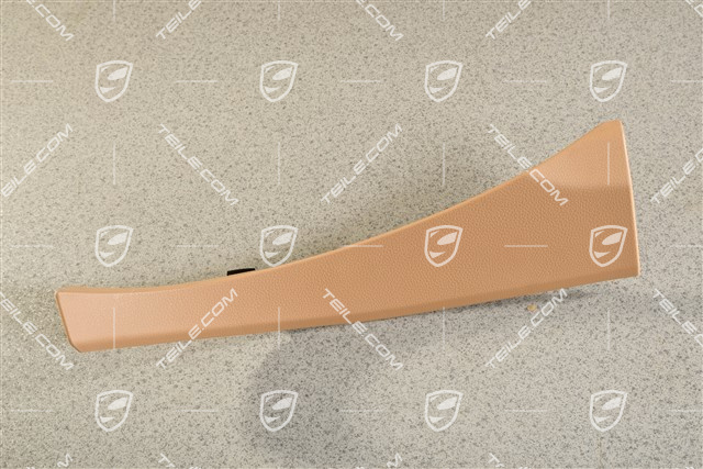 Tapicerka słupka-A, beżowa, L