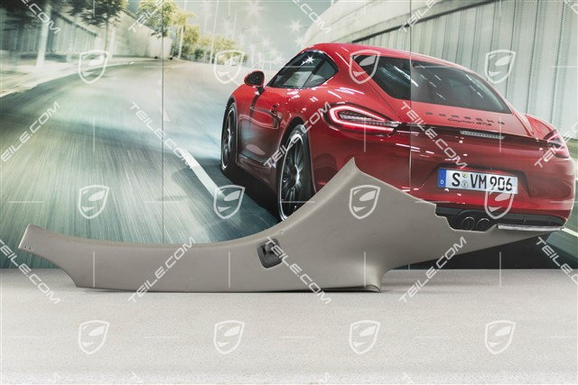 Hardtop Verkleidung, Kunstleder, Graffitigrau, L