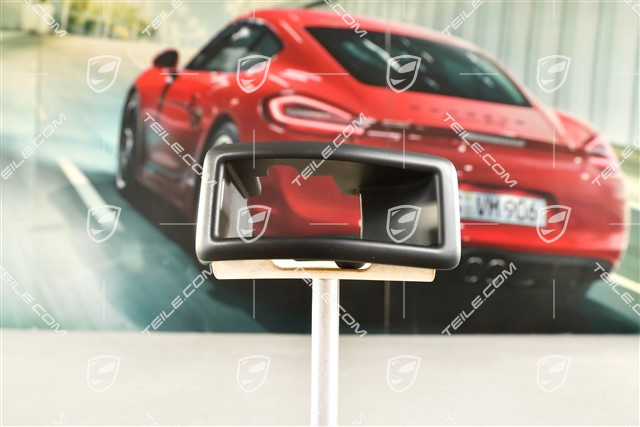 Blenda przełącznika elektrycznego hamulca ręcznego, czarna