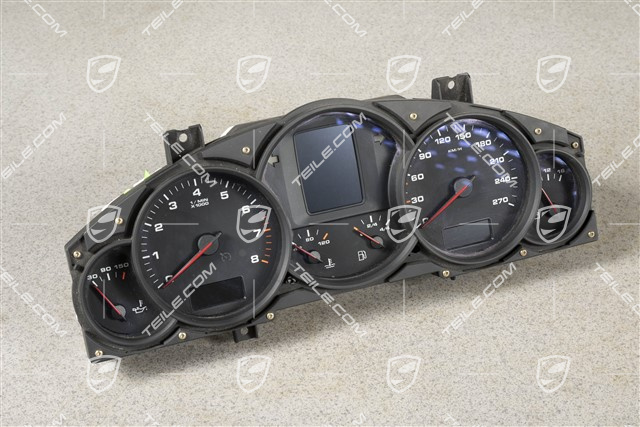 Kombiinstrument, Cayenne V6 3,2L 177kW, mit Glasscherben