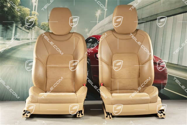 GTS Sport seats, beige leather + alcantara, in mint condition, set L+R + rear