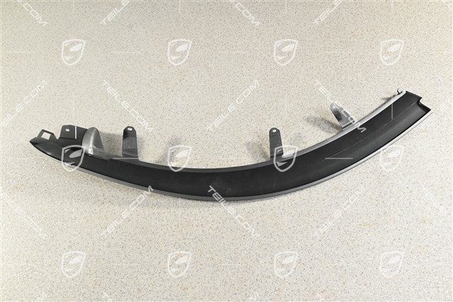 Turbo, Trim cover for rear light, rhodium grey, R