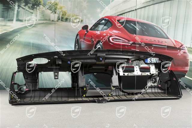 Schalttafelverkleidung, Kunstleder, Spacegrau