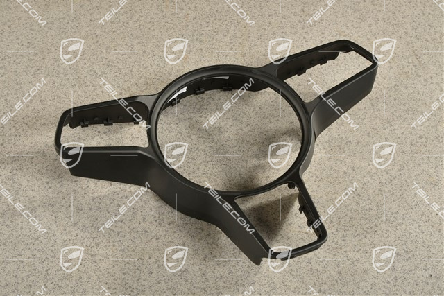 Blende, Sportlenkrad, Spyder, Schwarz