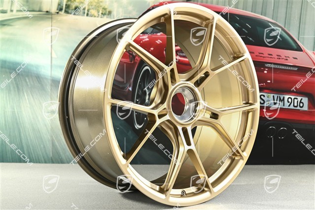 20" GT3 Felge, 9,5J x 20 ET46, California Gold