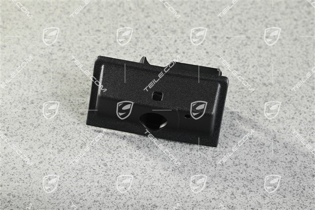 Rückfahrkamera Blende, Real Top View, Schwarz matt