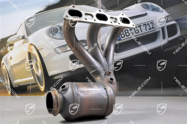 Catalytic converter, GT3 320kW / GT3RS 331kW / GT3RS 4.0 368KW, cyl. 4-6 Catalytic converter, GT3 320kW / GT3RS 331kW / GT3RS 4.0 368KW, cyl. 4-6
