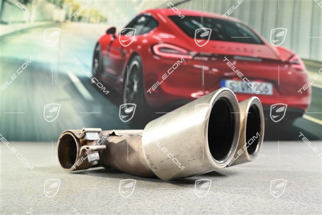 Cayman S tailpipe (damaged)