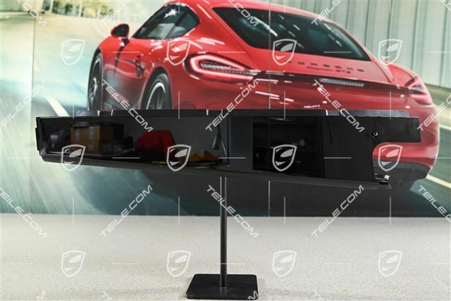 B-Säule Außen Blende, Hinten, Schwarz, L