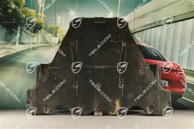 Rear body undercover, Coupe