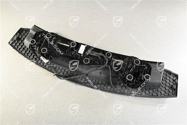 Rear spoiler with driving mechanism, without upper part, (damaged harness)