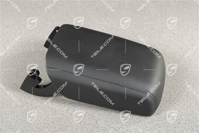 Armlehne, Mittelkonsole, Leder, schwarz