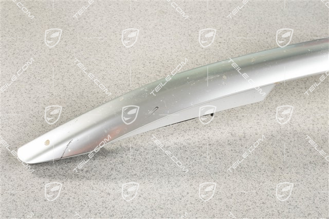 Roof rail complete, silver, L