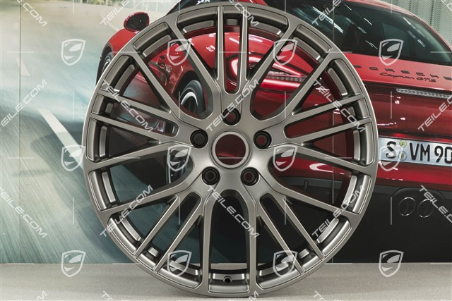 21" Panamera Exclusive Design Sport Felge, 9,5J x 21 ET71, Platinum
