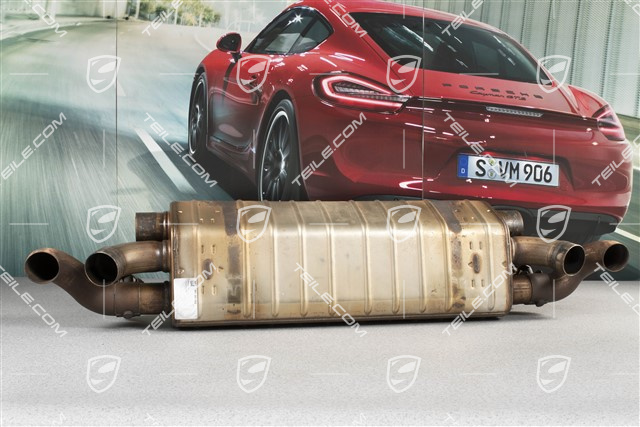 Middle silencer, Carrera S/4S, 3.0L 309KW