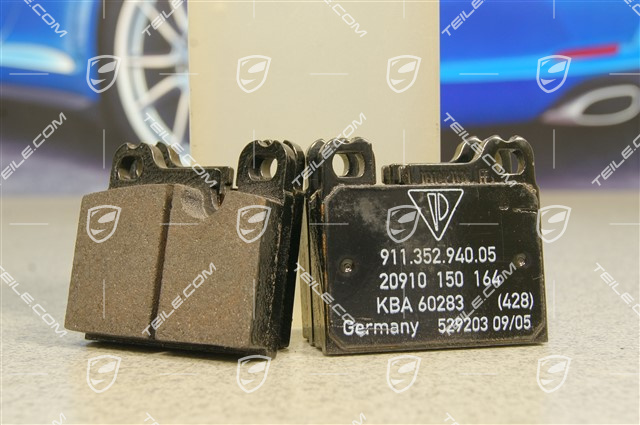 Bremsbelag-Reparatursatz, Textar, L+R Bremsbelag-Reparatursatz, Textar, L+R