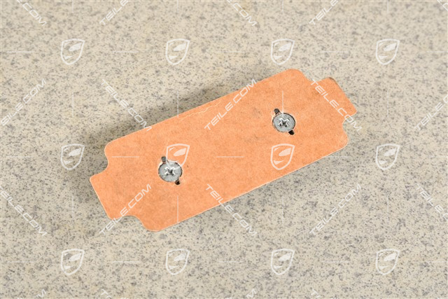 Płytka wyciszająca zacisku  przedniego, L=R