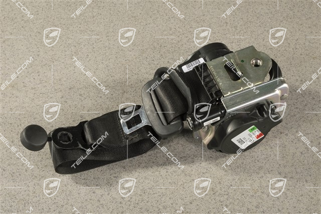 Sicherheitsgurt, Schwarz, L=R