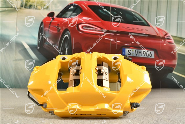 PCCB Zacisk hamulcowy, tylny żółty,  Turbo, L