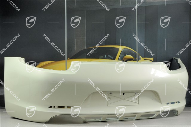 Zderzak tylny, C4/C4S, bez otworów na czujniki parkowania