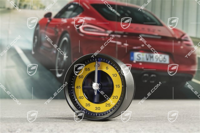 Stopwatch, Racing Yellow-coloured instrument dials