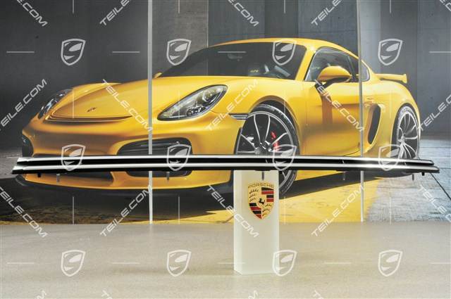 Cover upper with chrome strip, "50 years 911"