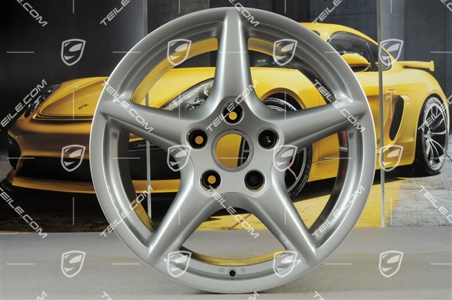 18-inch Carrera III wheel, 10J x 18 ET58, BBS