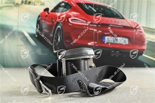 Targa / Cabrio, Sicherheitsgurt, hinten, Schwarz, USA, R