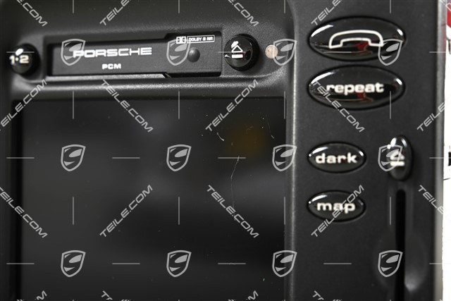 Wyświetlacz, nawigacja PCM 1, zawiera radio, ślady użytkowania