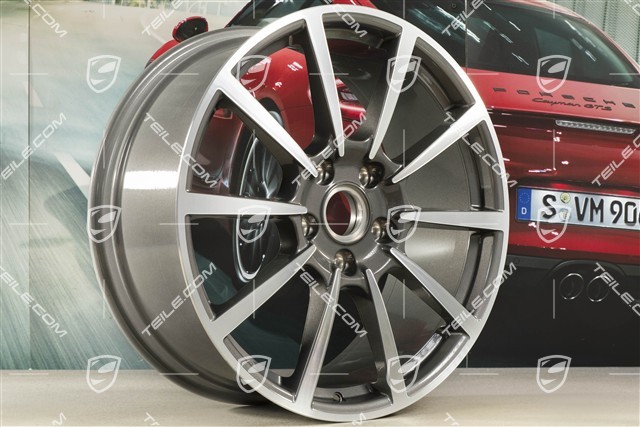 20" Carrera Classic II, wheel rim set, 8,5J x 20 ET51 + 11J x 20 ET52
